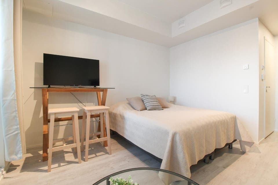 Communal lounge/ TV room, Bed, TV and multimedia, Photo of the whole room