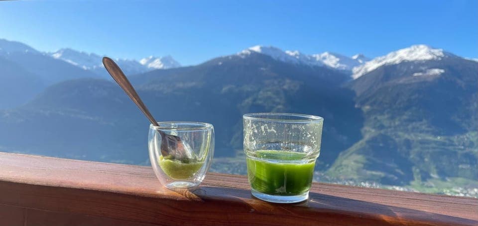 Balcony/Terrace, Mountain view, Breakfast