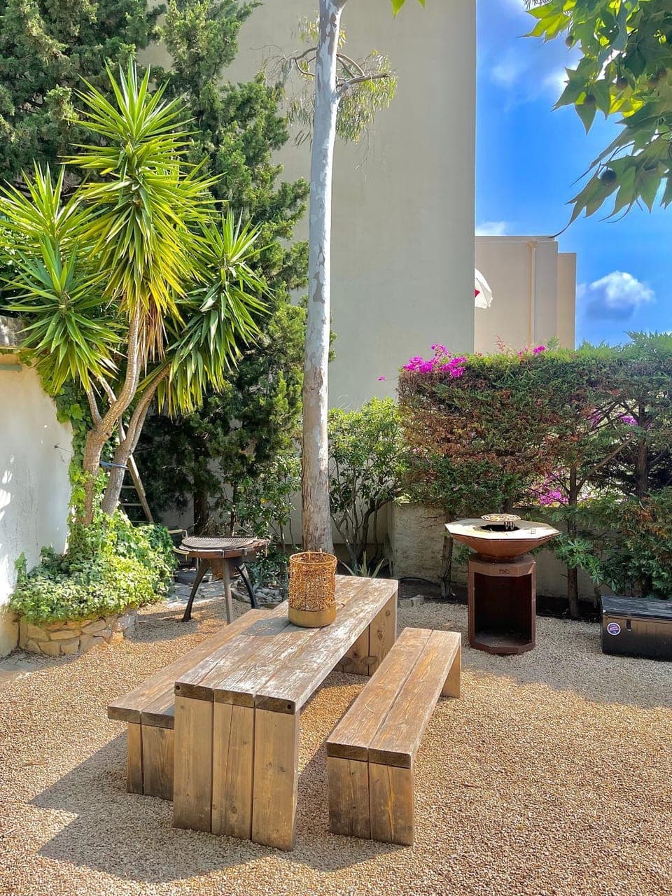 Patio, Spring, Day, Garden, Garden, Garden view