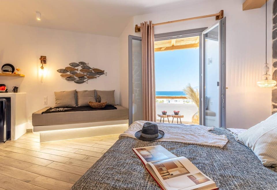 Bedroom, Sea view