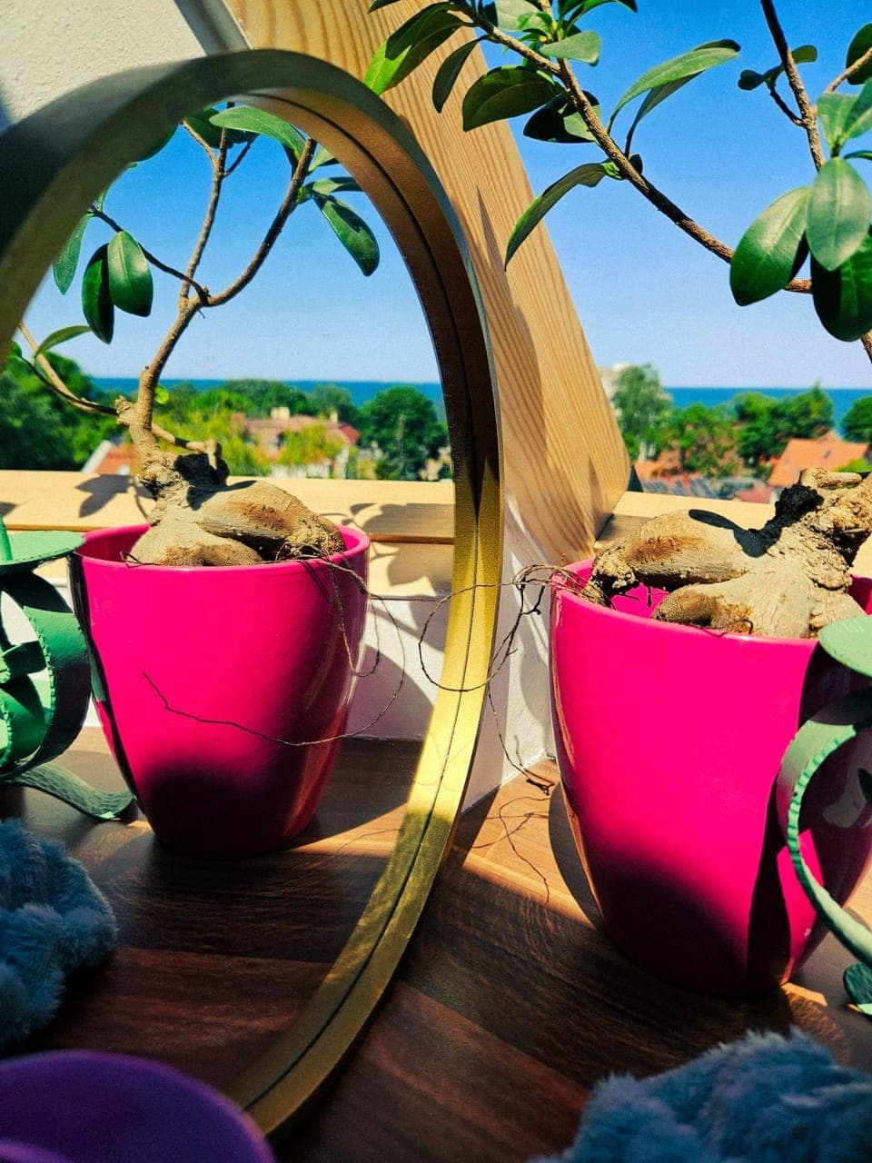 View (from property/room), Bedroom, Sea view