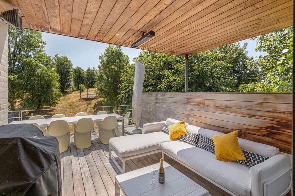 Patio, View (from property/room), Balcony/Terrace, Seating area, Garden view