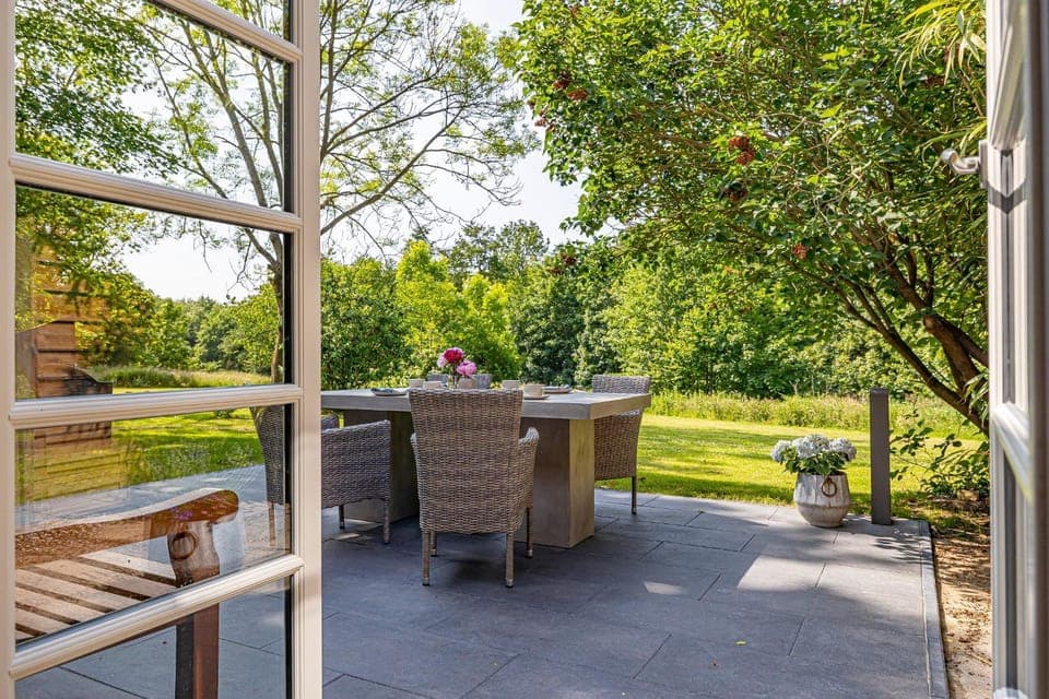 Day, Garden, View (from property/room), Balcony/Terrace, Dining area, Garden view