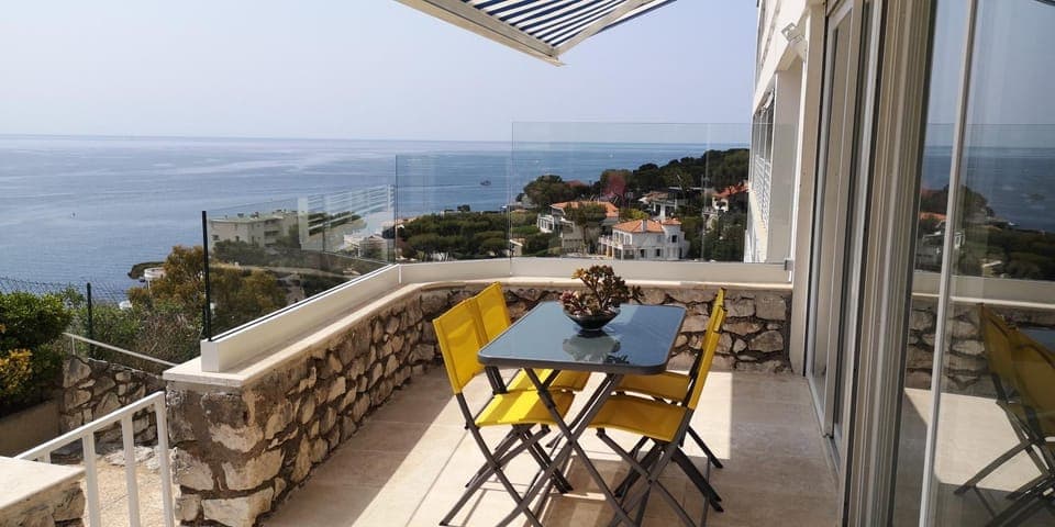 Patio, Balcony/Terrace, Sea view