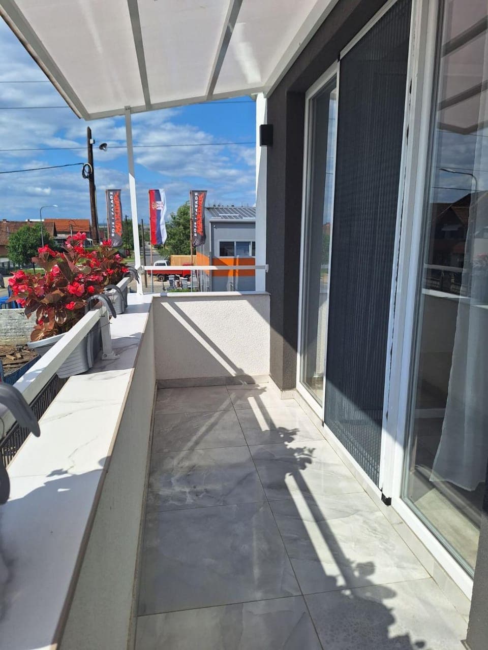 Property building, Day, View (from property/room), Balcony/Terrace, Seating area