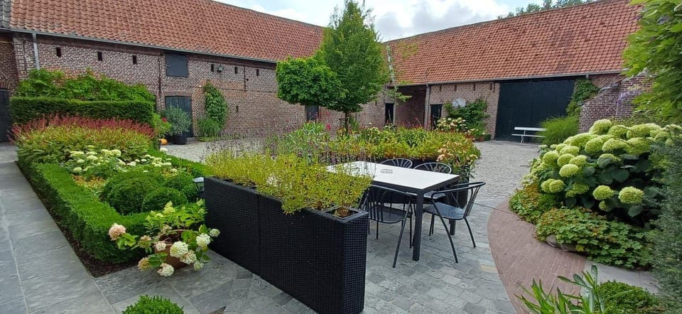 Summer, Garden, Balcony/Terrace, Garden view, Inner courtyard view