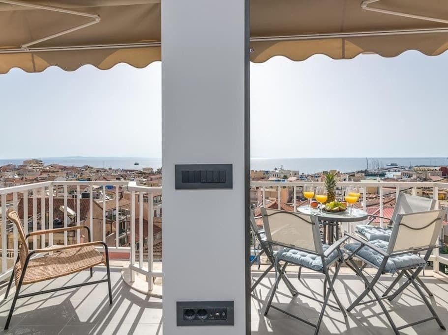 ALTA MARE city & sea VIEW- Cent Lux Apt (2BD, 2WC) Apartment in Zakynthos