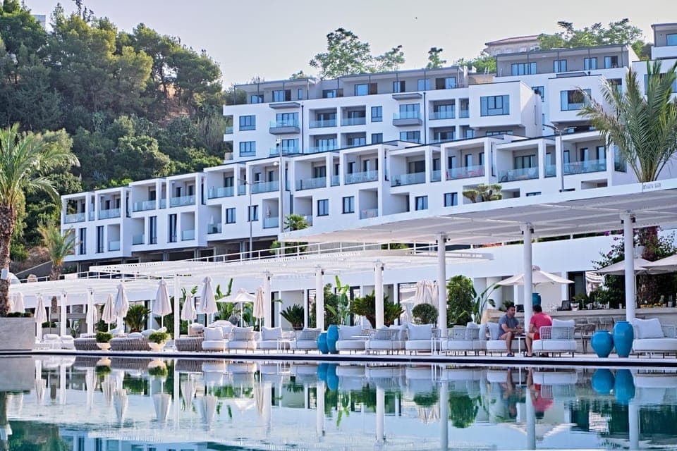 Property building, Nearby landmark, Swimming pool