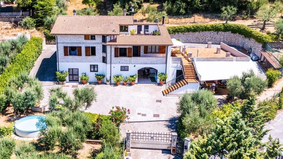 Property building, Day, Bird's eye view, Swimming pool