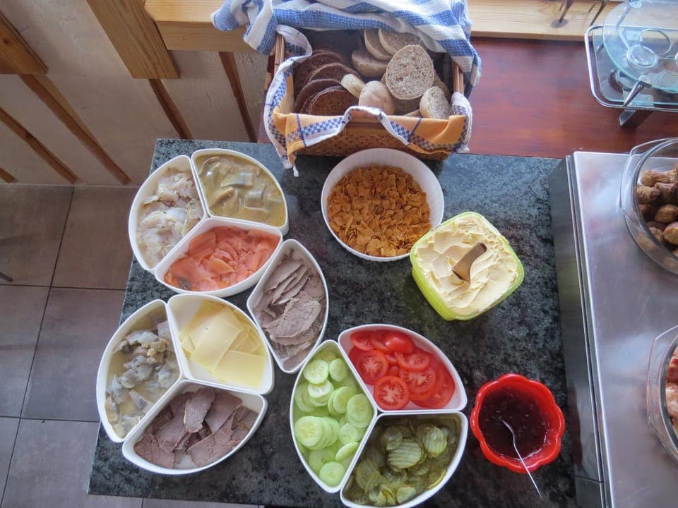 Buffet breakfast