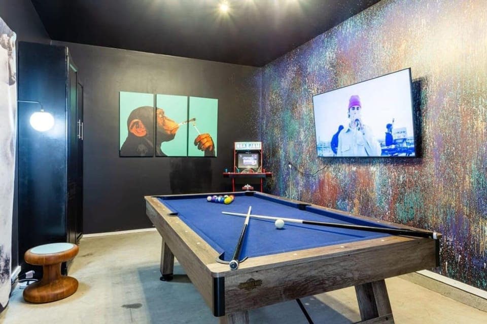 Billiard, TV and multimedia
