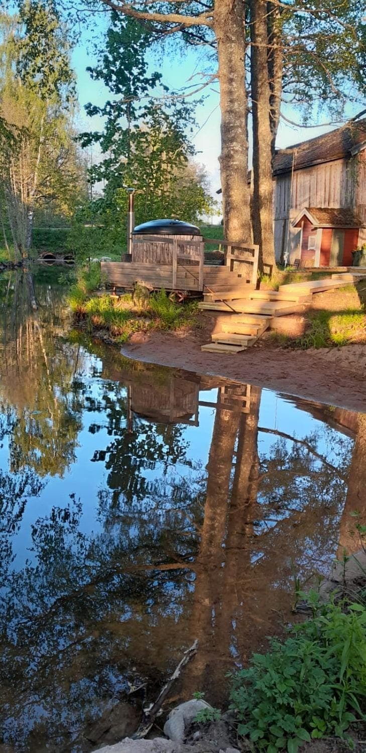 Riverside cottage House in Uusimaa