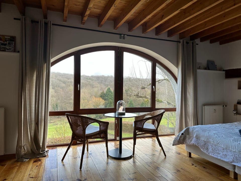 Natural landscape, View (from property/room), Bedroom