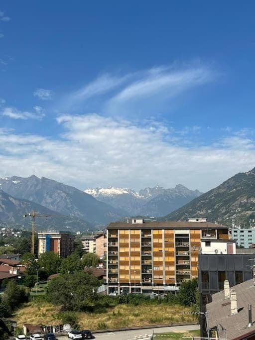 Property building, Natural landscape, Mountain view