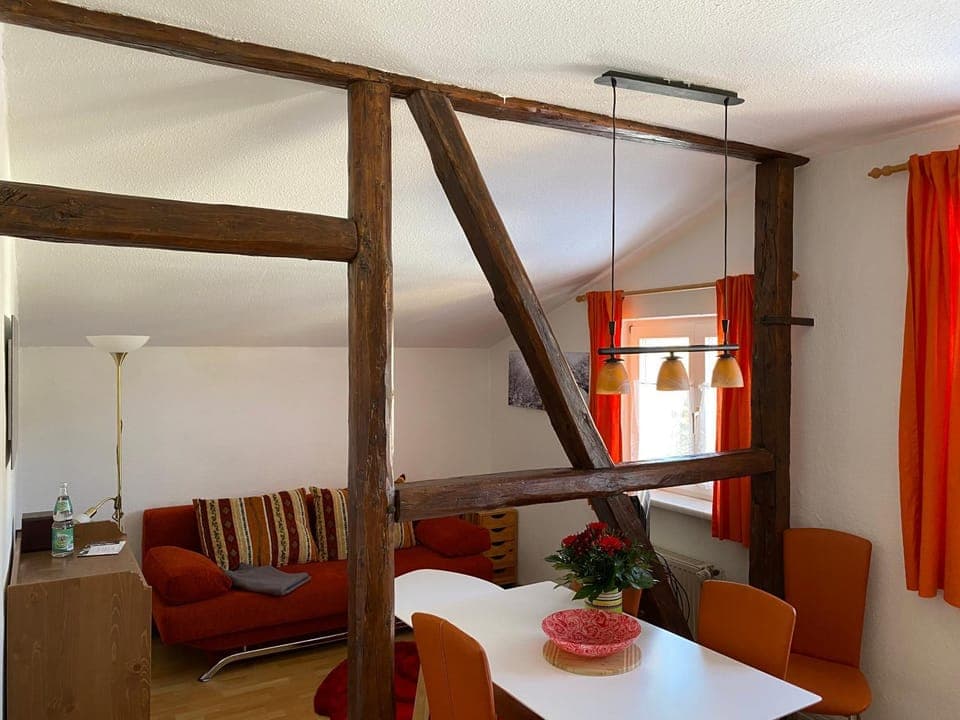 Living room, Seating area, Dining area