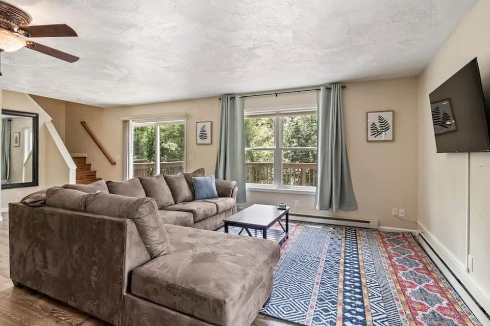 Hot Tub! LRG Home! Sleeps 20!Near Ithaca! Dogs OK Apartment in Cayuga Lake