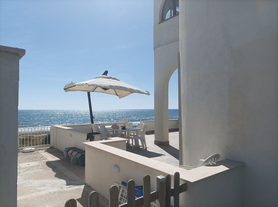 Patio, Natural landscape, Sea view