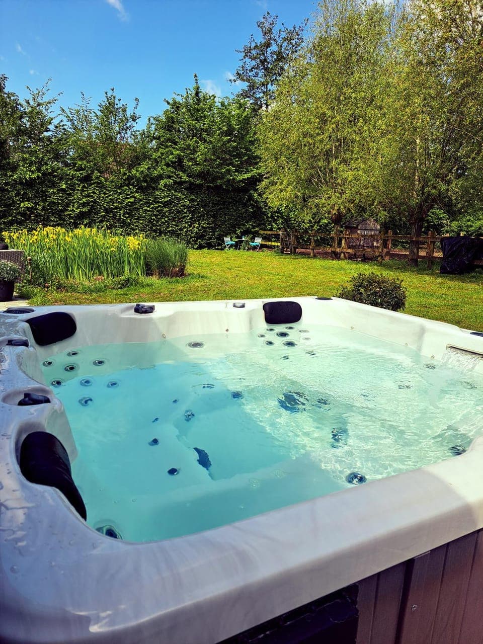 Day, Natural landscape, Garden, Hot Tub, Spa and wellness centre/facilities