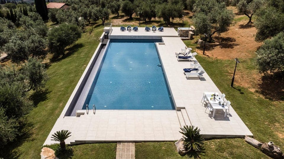 Bird's eye view, Pool view, Swimming pool