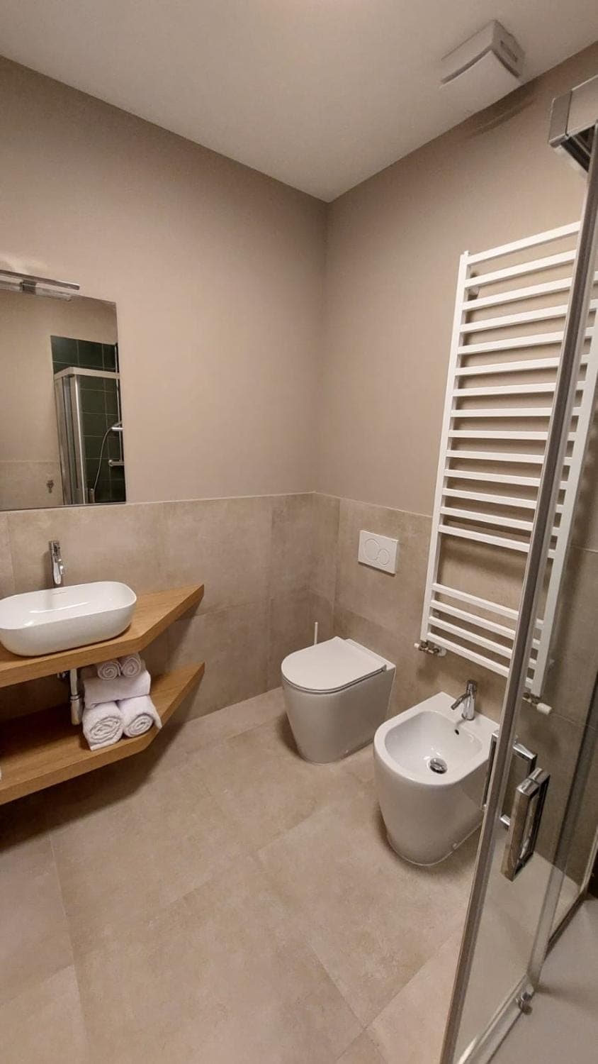 Bathroom, heating, towels