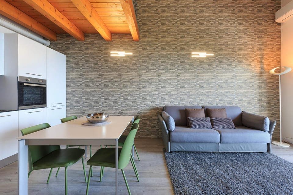 Kitchen or kitchenette, Living room