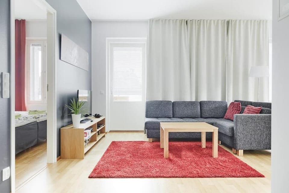 Tasokas huoneisto kaupungin keskustassa. Apartment in Finland