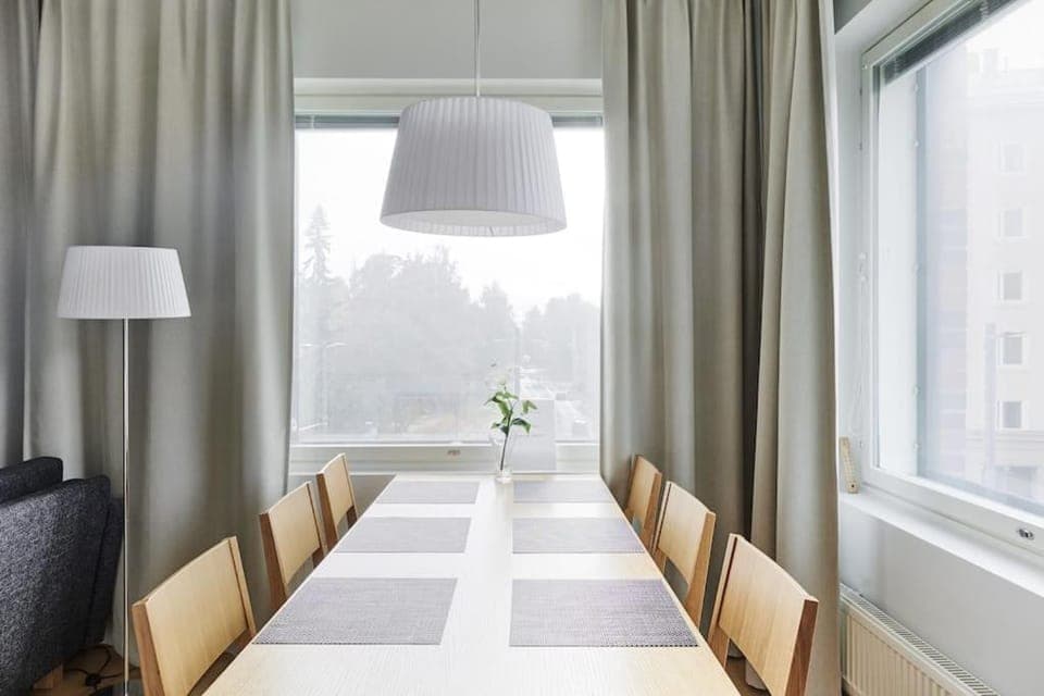 Tasokas huoneisto kaupungin keskustassa. Apartment in Finland