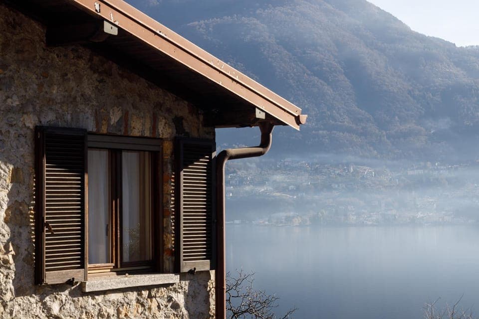 Property building, Natural landscape, View (from property/room), Lake view, Mountain view