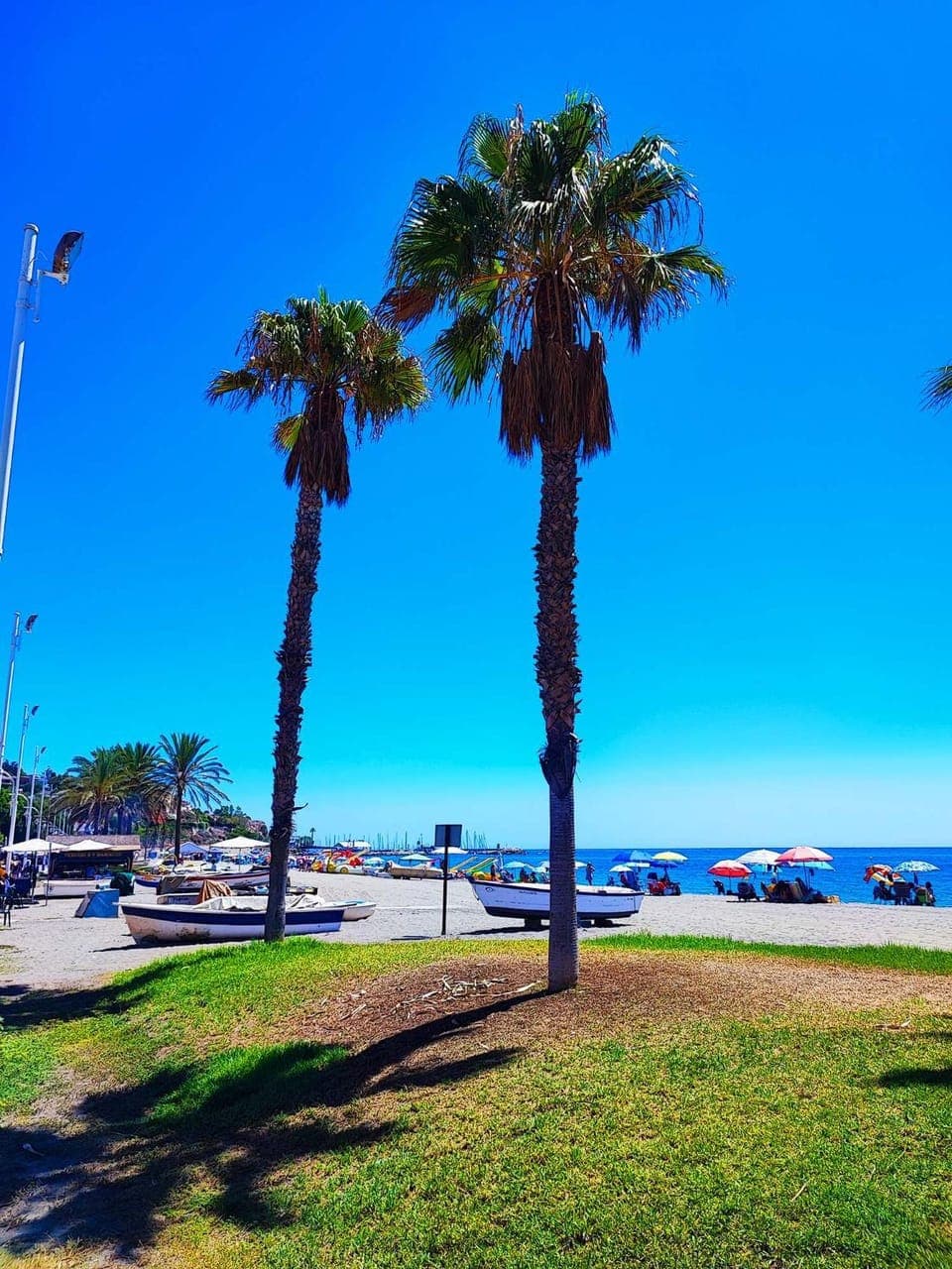 Day, Natural landscape, Beach, Sea view
