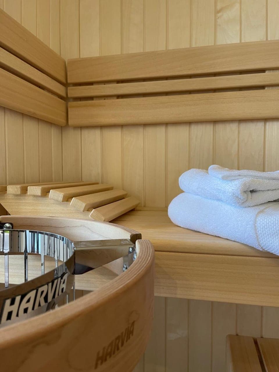 Sauna, towels