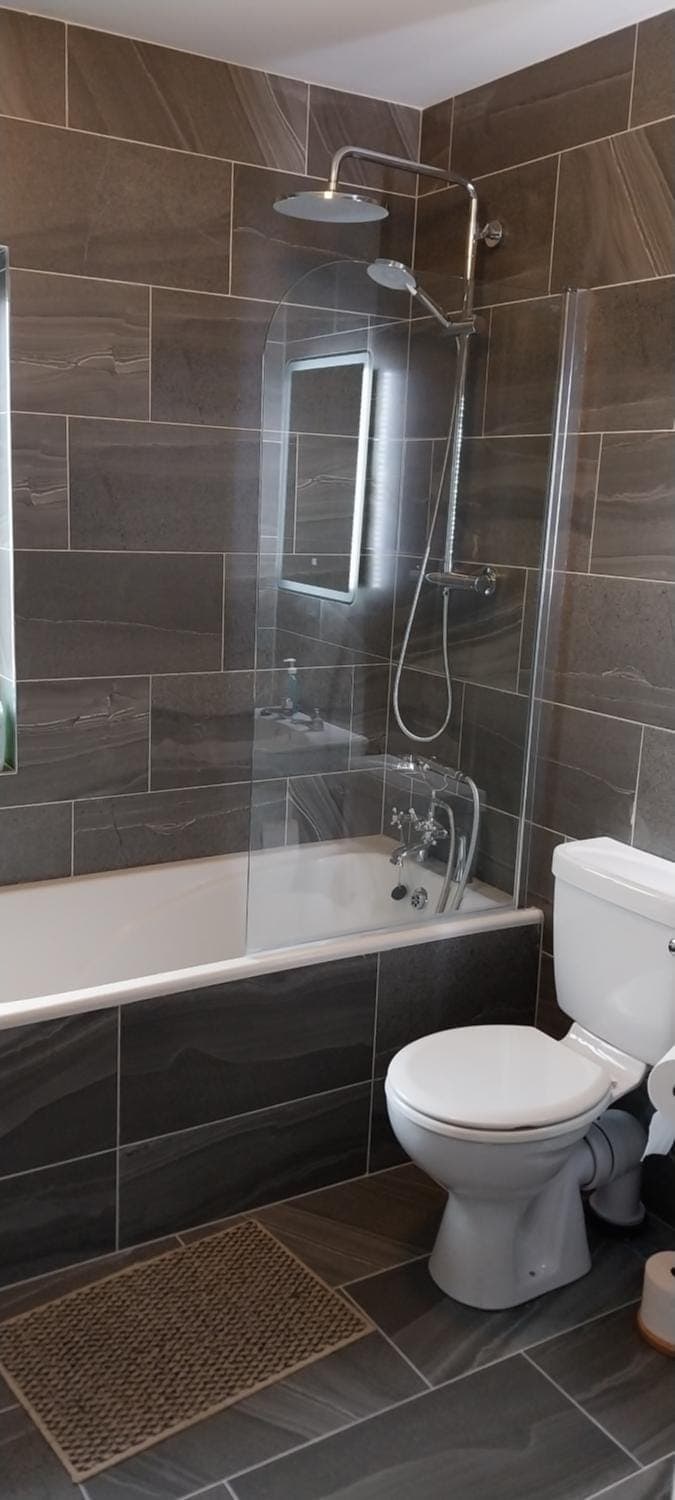 Shower, Toilet, Bathroom, Bath