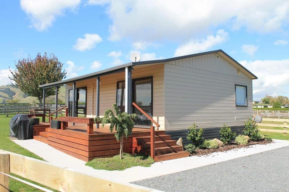 Property building, Garden view