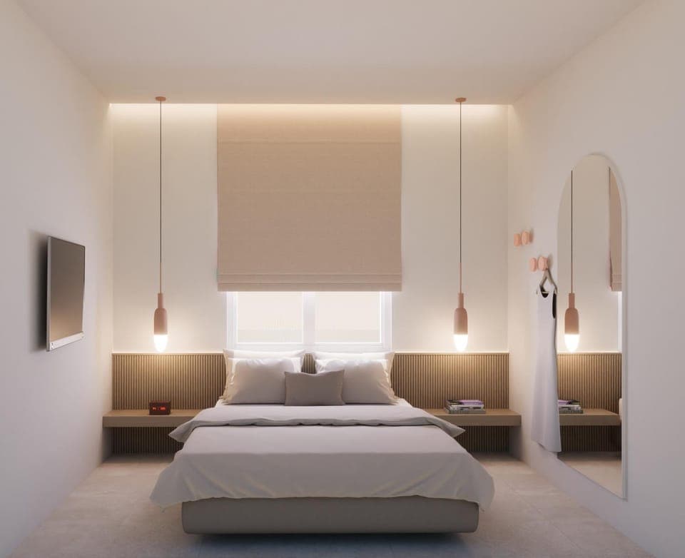 Bed, Photo of the whole room, Bedroom