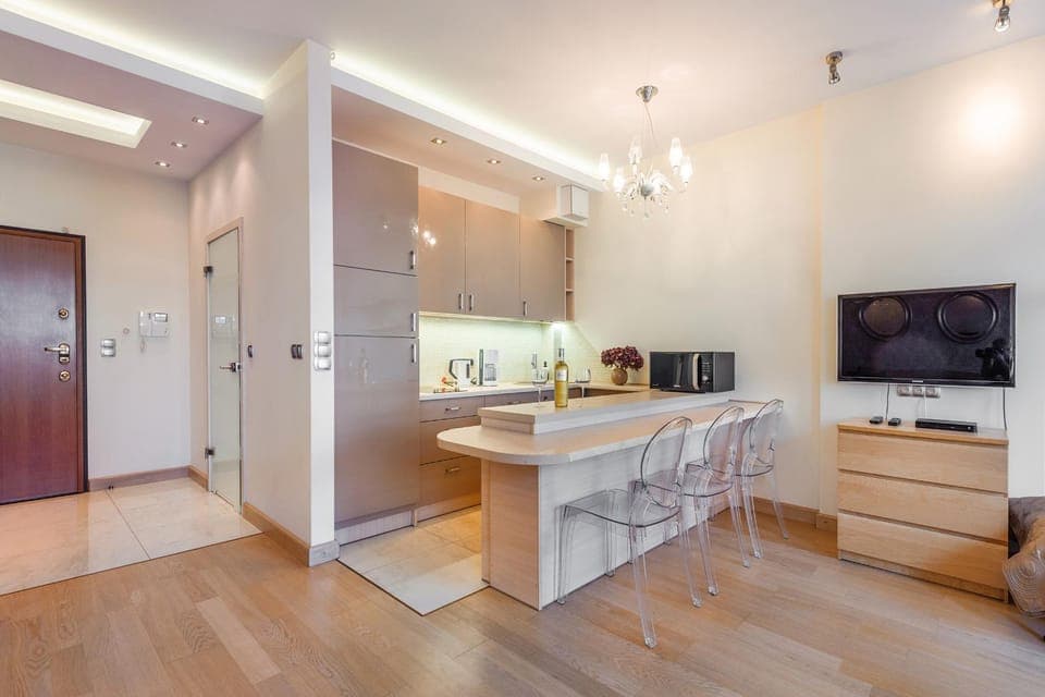 Kitchen or kitchenette, Dining area, minibar, pet friendly, stove