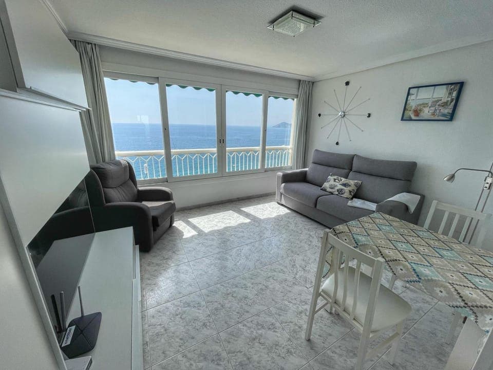 Living room, Dining area, Sea view