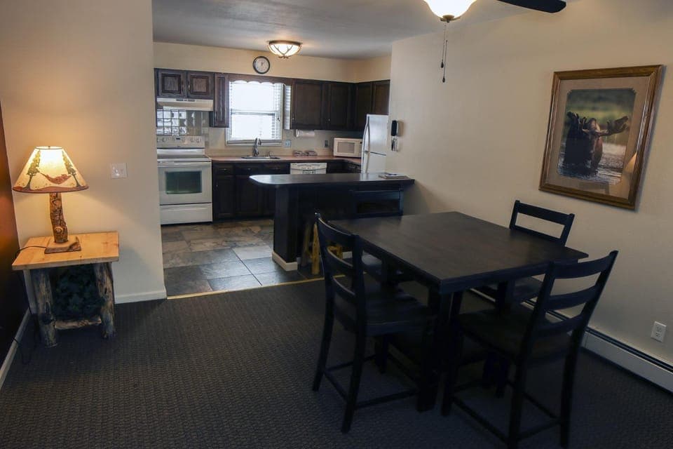 Kitchen or kitchenette, Dining area