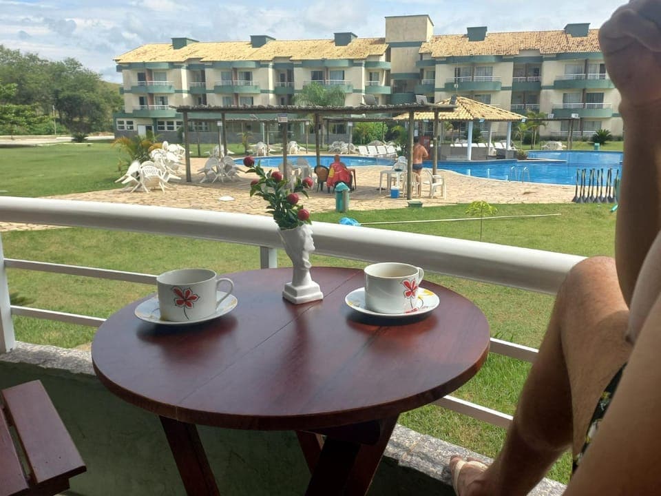 Patio, Coffee/tea facilities, View (from property/room), Balcony/Terrace, Pool view