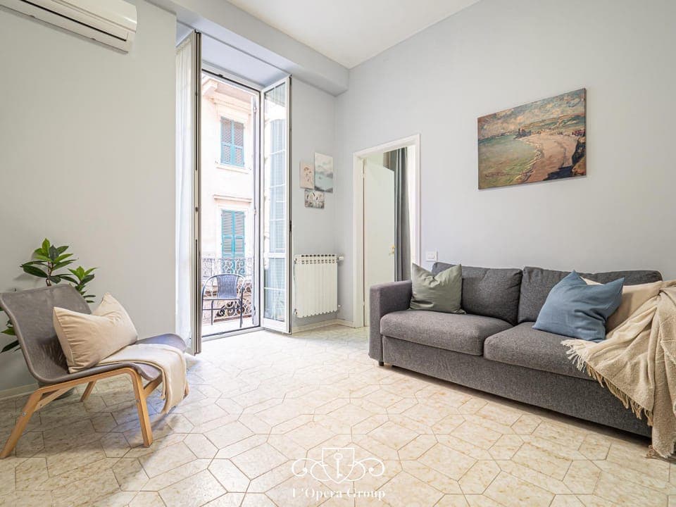 Living room, air conditioner