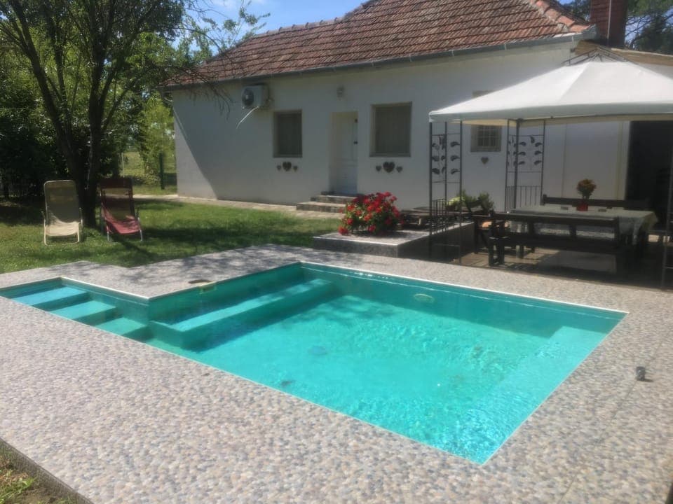 Property building, Pool view