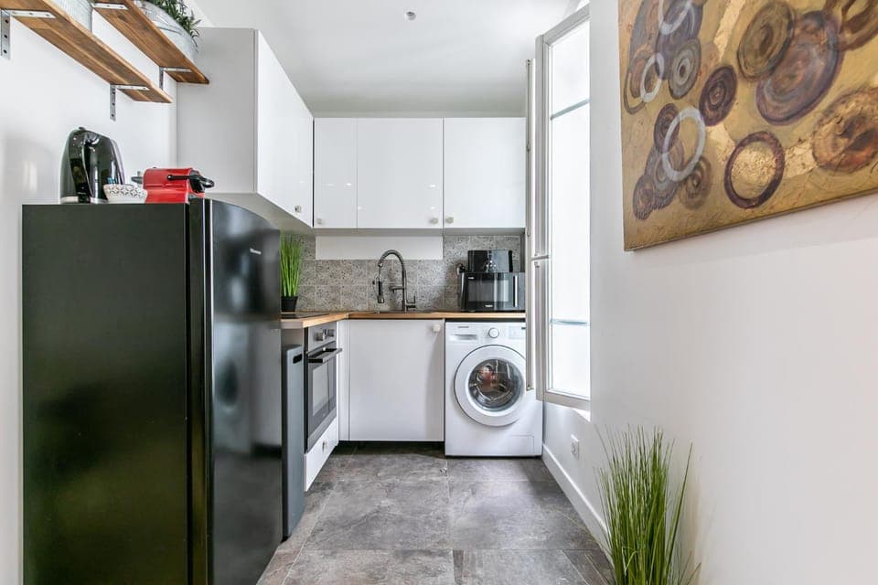 Coffee/tea facilities, Kitchen or kitchenette, minibar, pet friendly, stove, toaster, washing machine