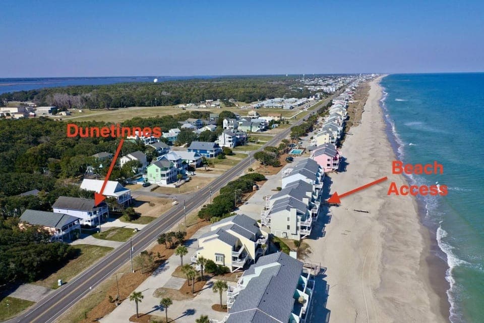 Dunetinnes House in Kure Beach