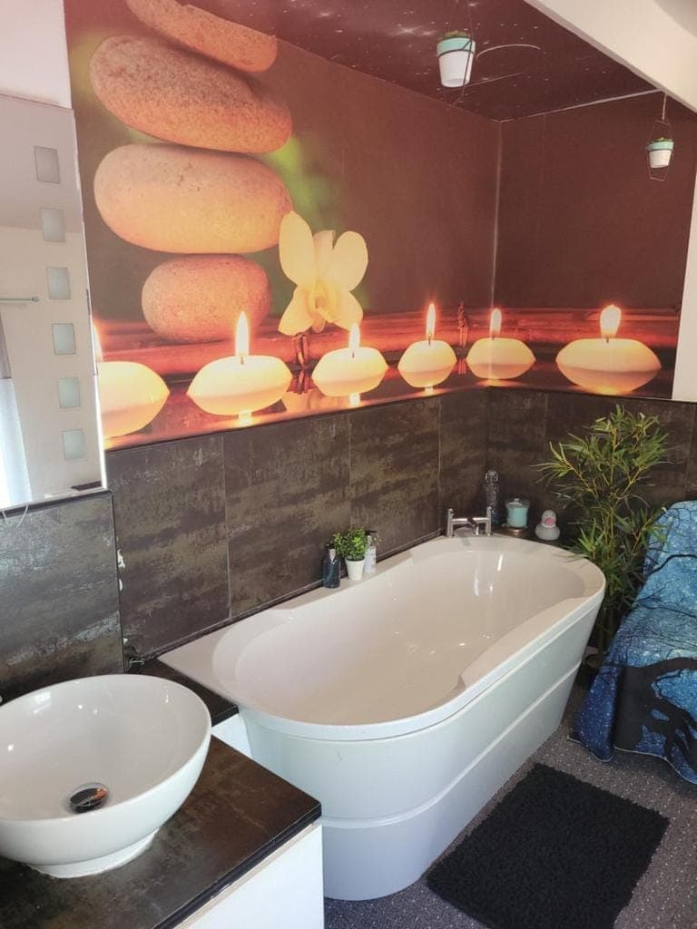 Toilet, Bathroom, Bath