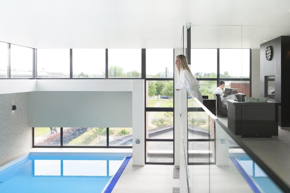 People, Swimming pool, Swimming pool, group of guests