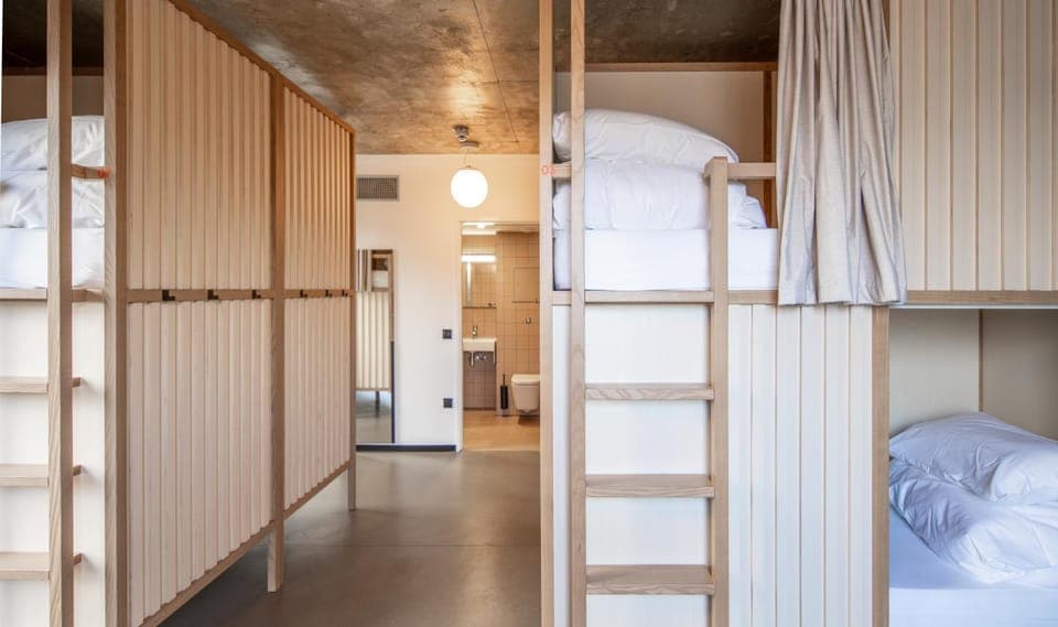 Photo of the whole room, bunk bed