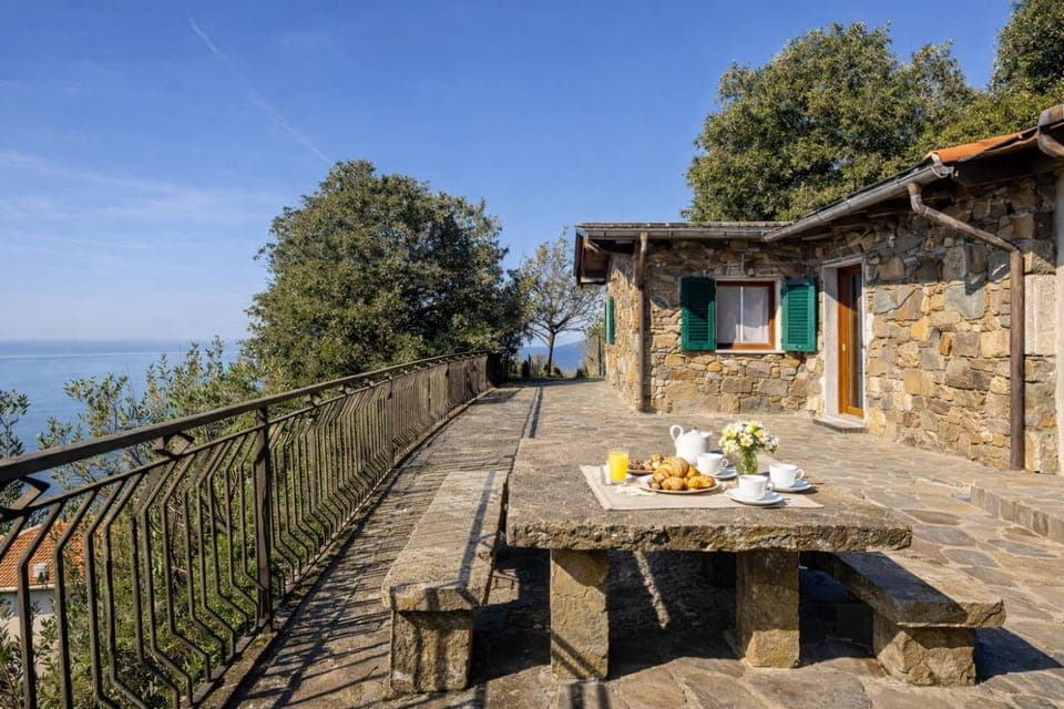 Property building, Patio, View (from property/room), Balcony/Terrace, Sea view