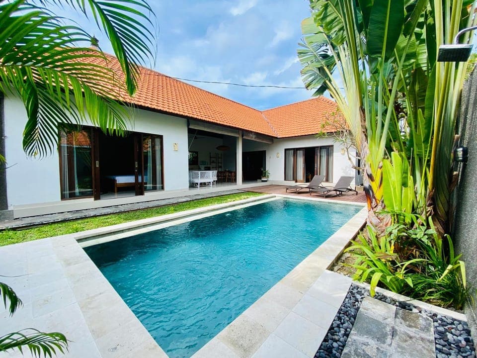 Garden, Swimming pool, Swimming pool, sunbed