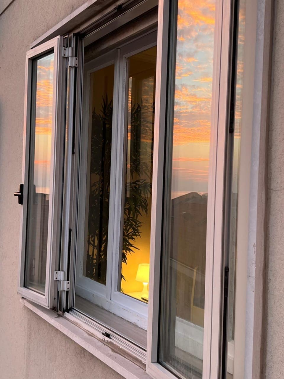 Day, Natural landscape, View (from property/room), Balcony/Terrace, Sunset