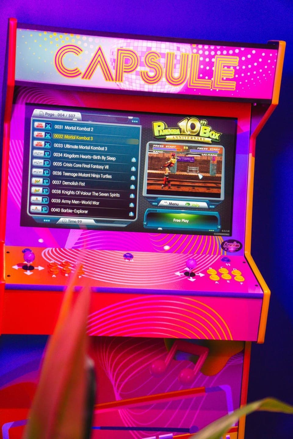 Game Room, Evening entertainment