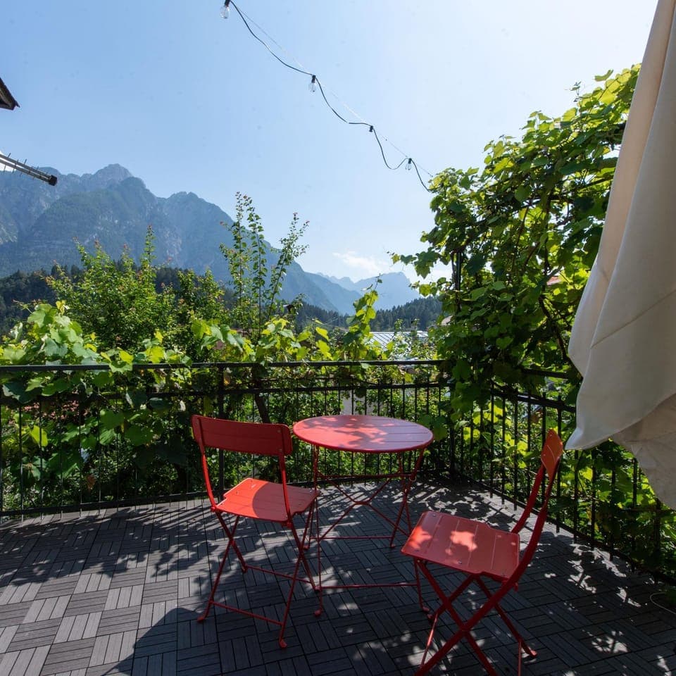 Day, Natural landscape, View (from property/room), Balcony/Terrace, Mountain view