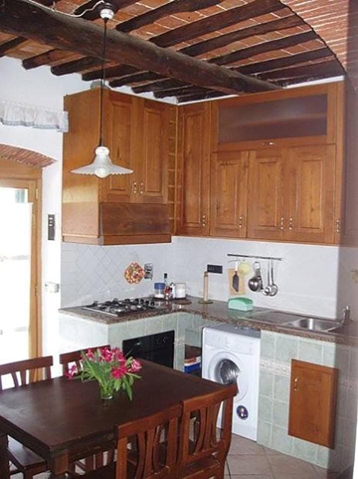 Kitchen or kitchenette, Dining area, pet friendly, stove